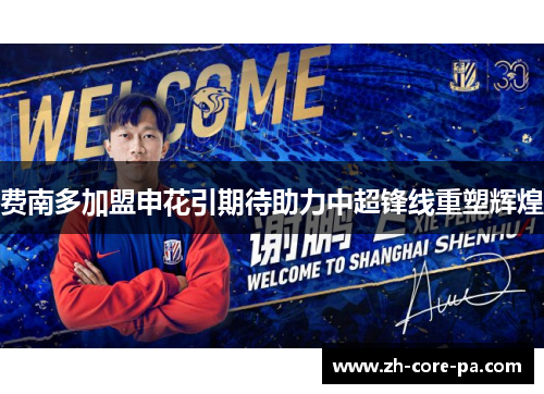 费南多加盟申花引期待助力中超锋线重塑辉煌
